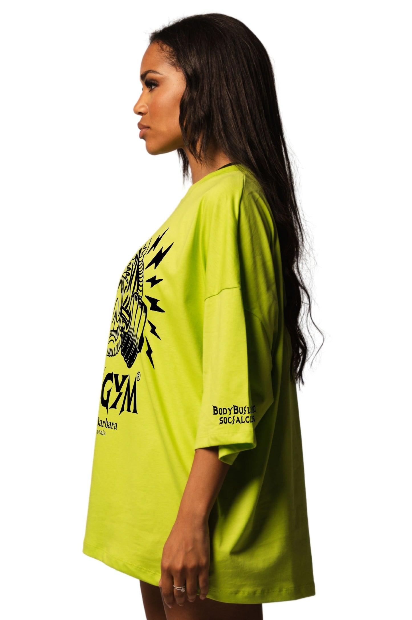 T-shirt S.Over Silverlake Black EDT Lime
