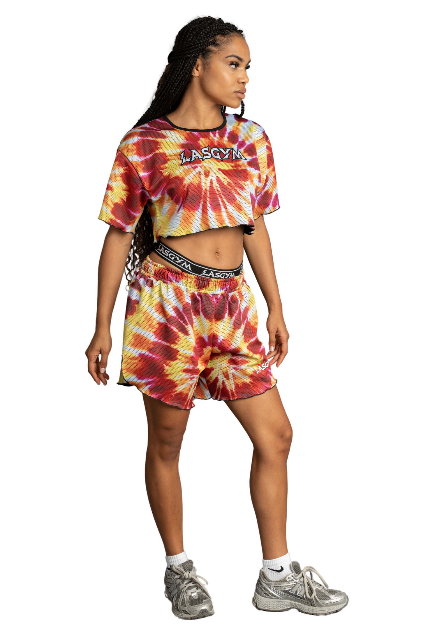 KENDALL TIEDYE CROP T-SHIRTS 