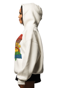 RAINBOW MAGIC Oversized Winter Sweatshirt