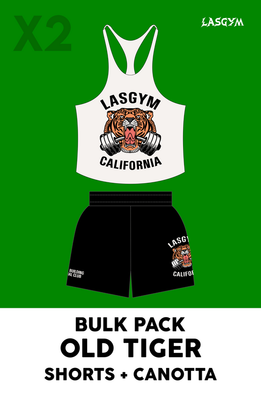 Bulk Pack 1 CAMISETA SIN MANGAS + 1 SHORT OLD TIGER