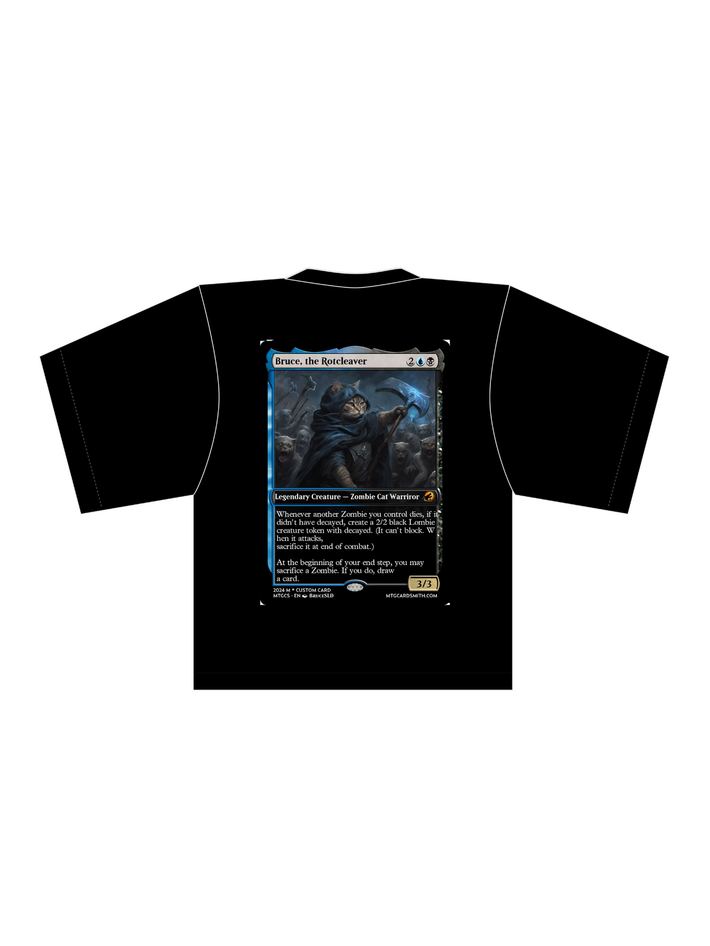 CUSTOM X MTG "BRUCE, THE ROATCLEVER" UNISEX Oversized T-shirt