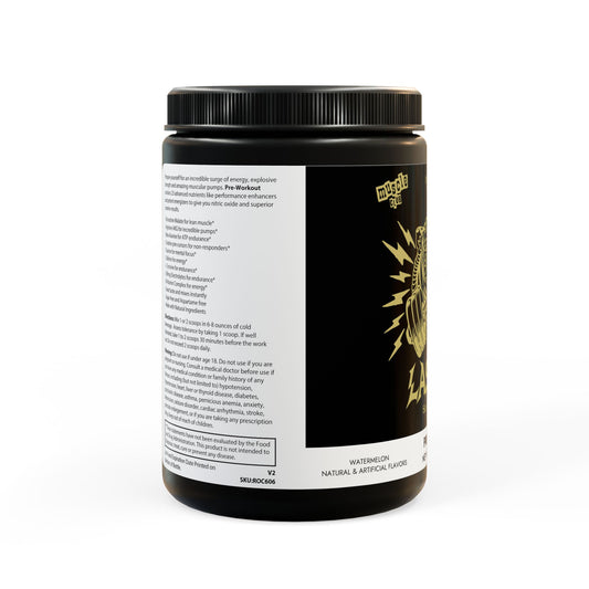 Lasgym® Pre-Workout Supplement, Watermelon (300g, 10.58oz)