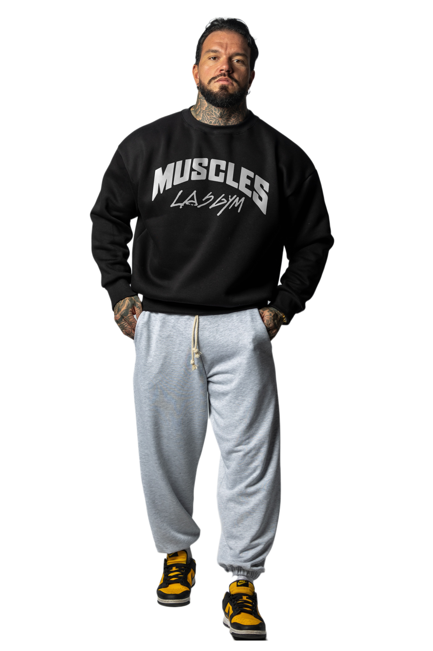 Felpa Girocollo Muscle