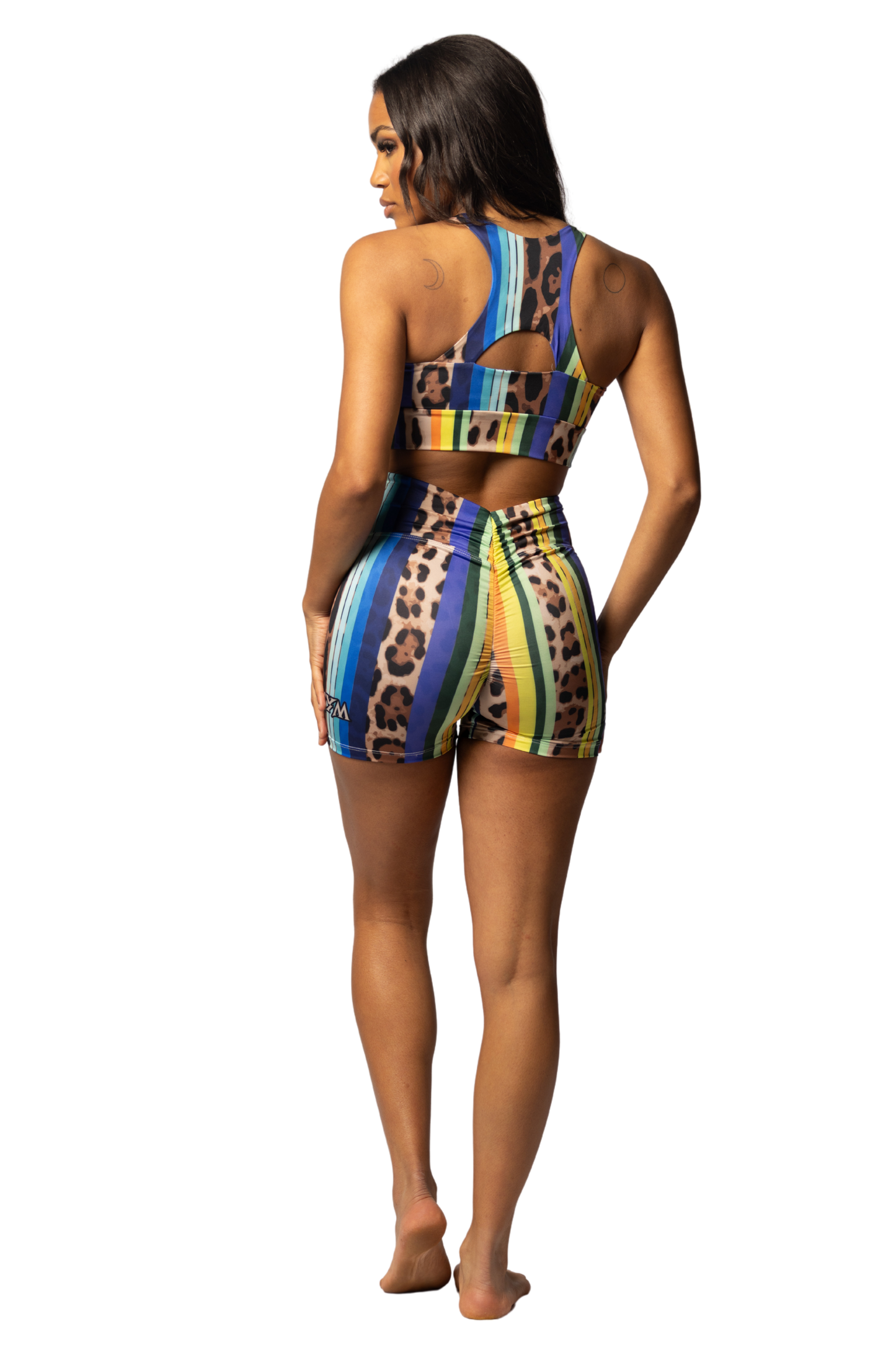 Shorts SCARLETT LEOPARD PURPLE