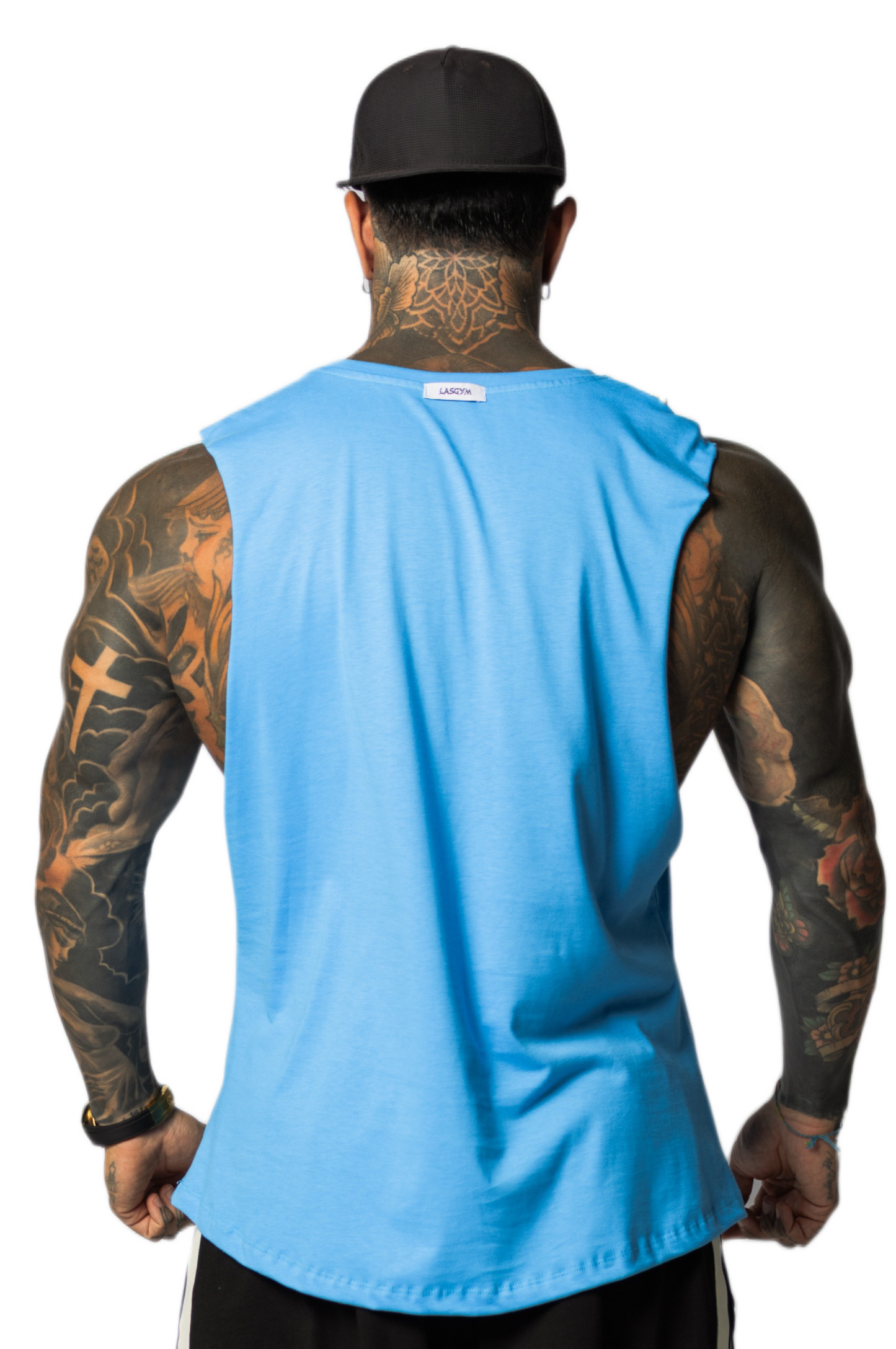 Camiseta sin mangas al atardecer