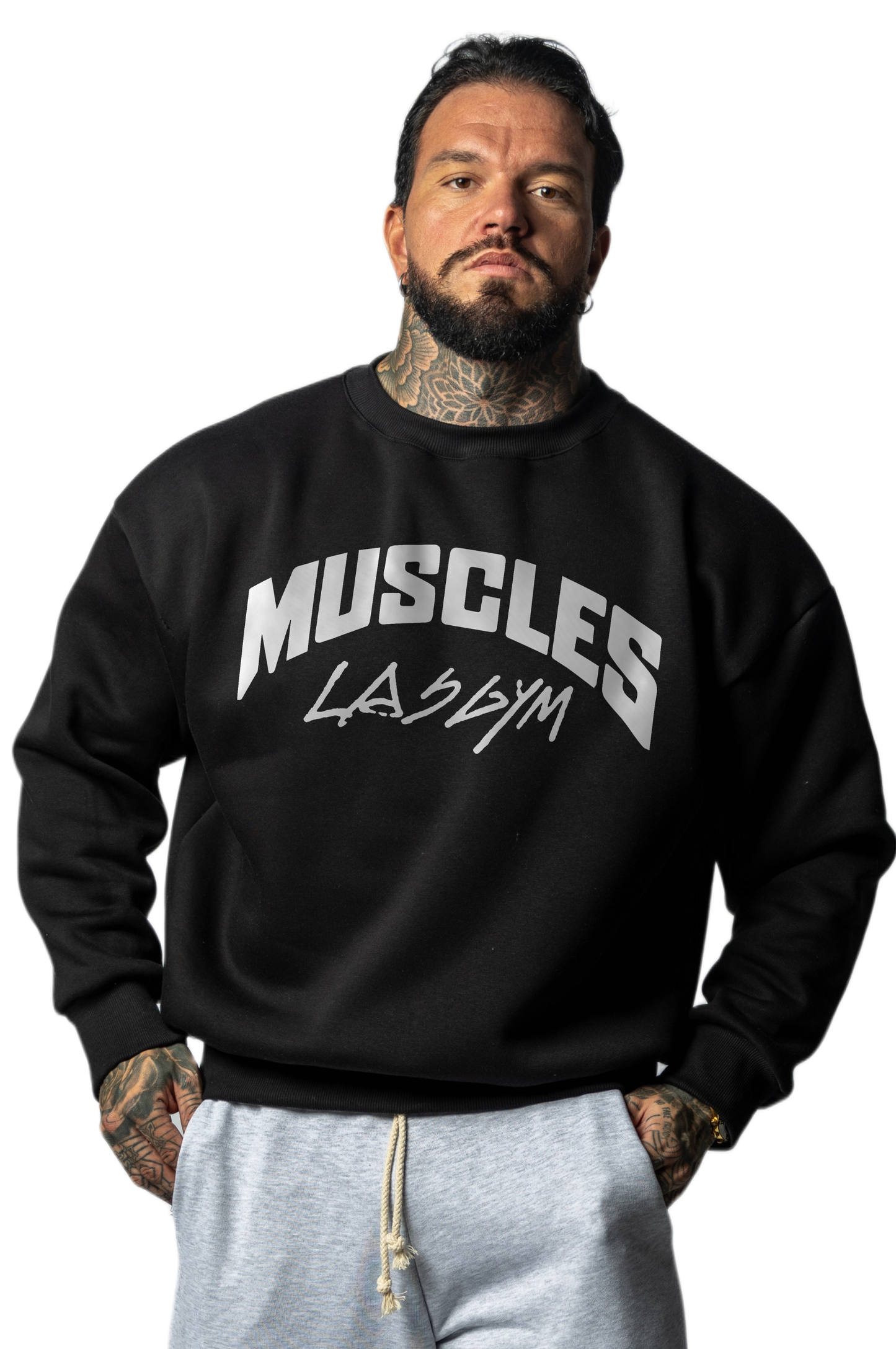 Felpa Girocollo Muscle