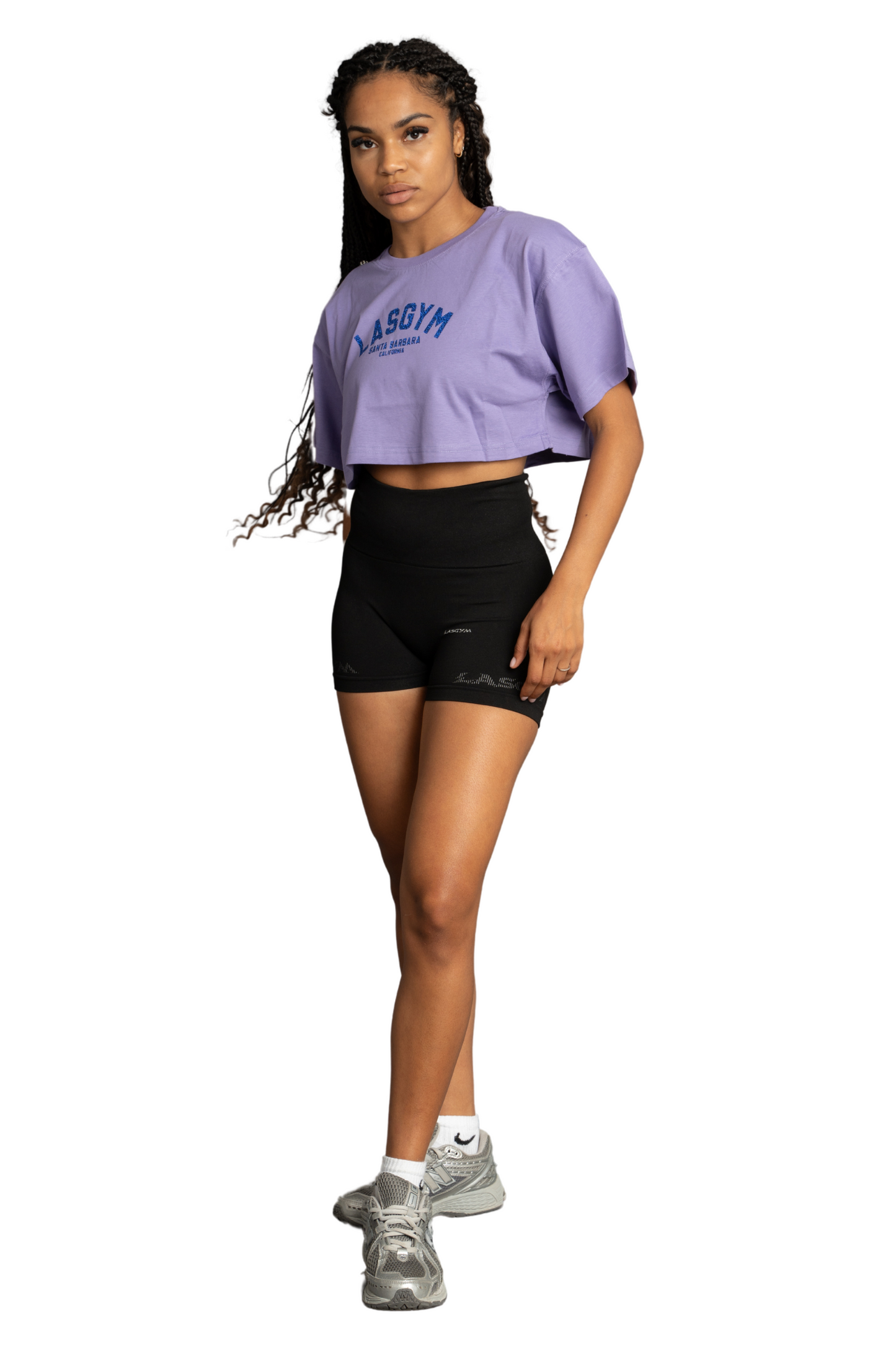 SUSANNE LILAC Crop T-shirt