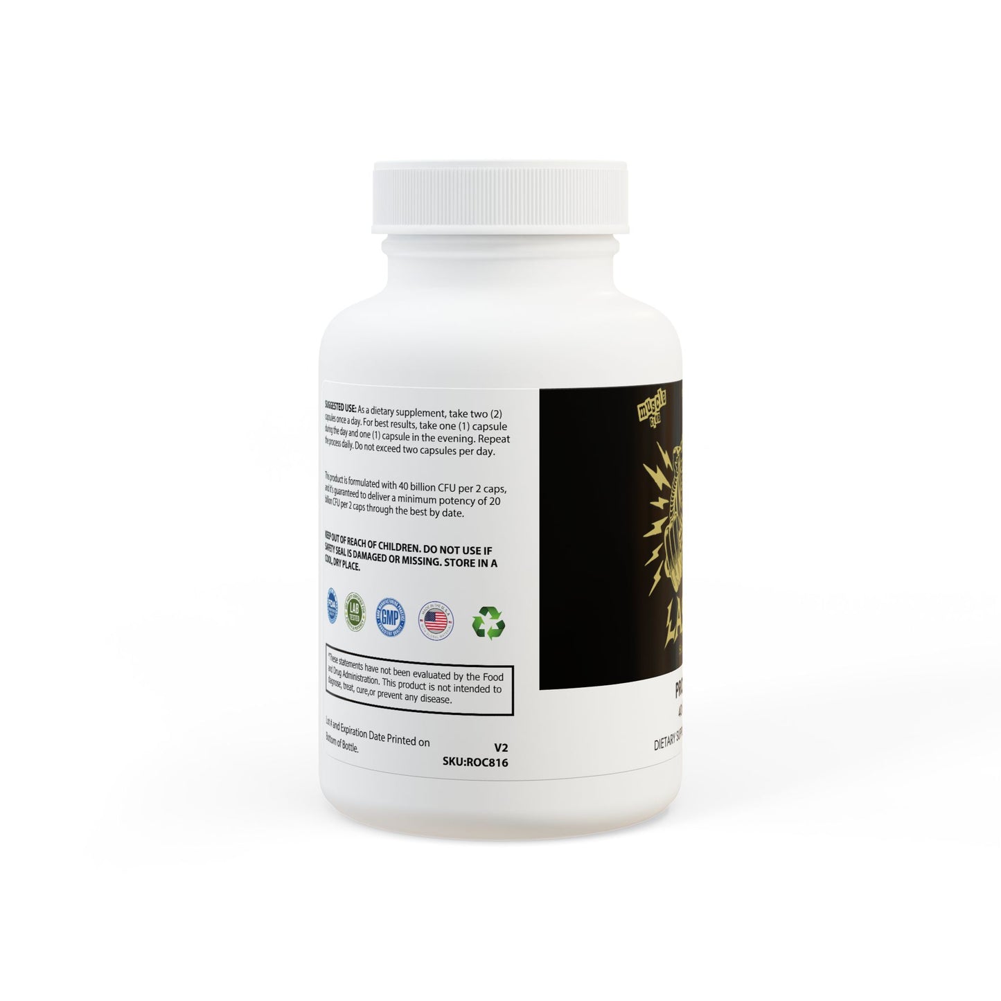 Lasgym® Probiotics Supplement (60 Capsules)