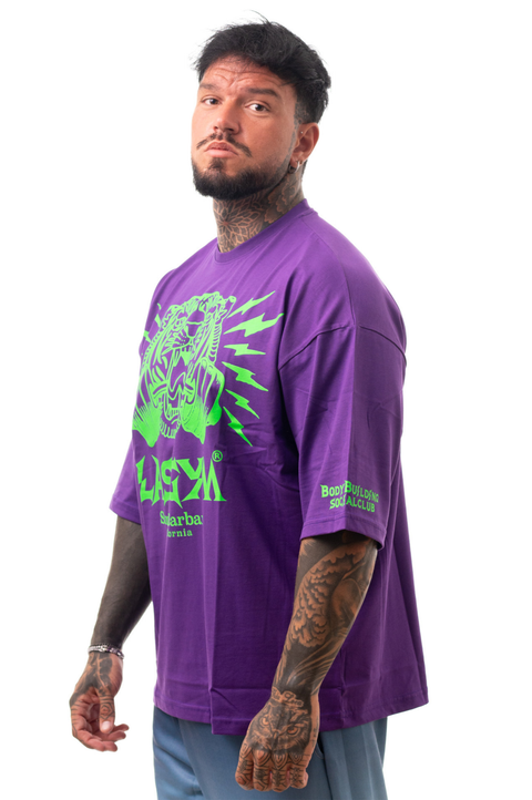 SanBernardino Neon EdT in Sweatshirt Fabric T-shirt