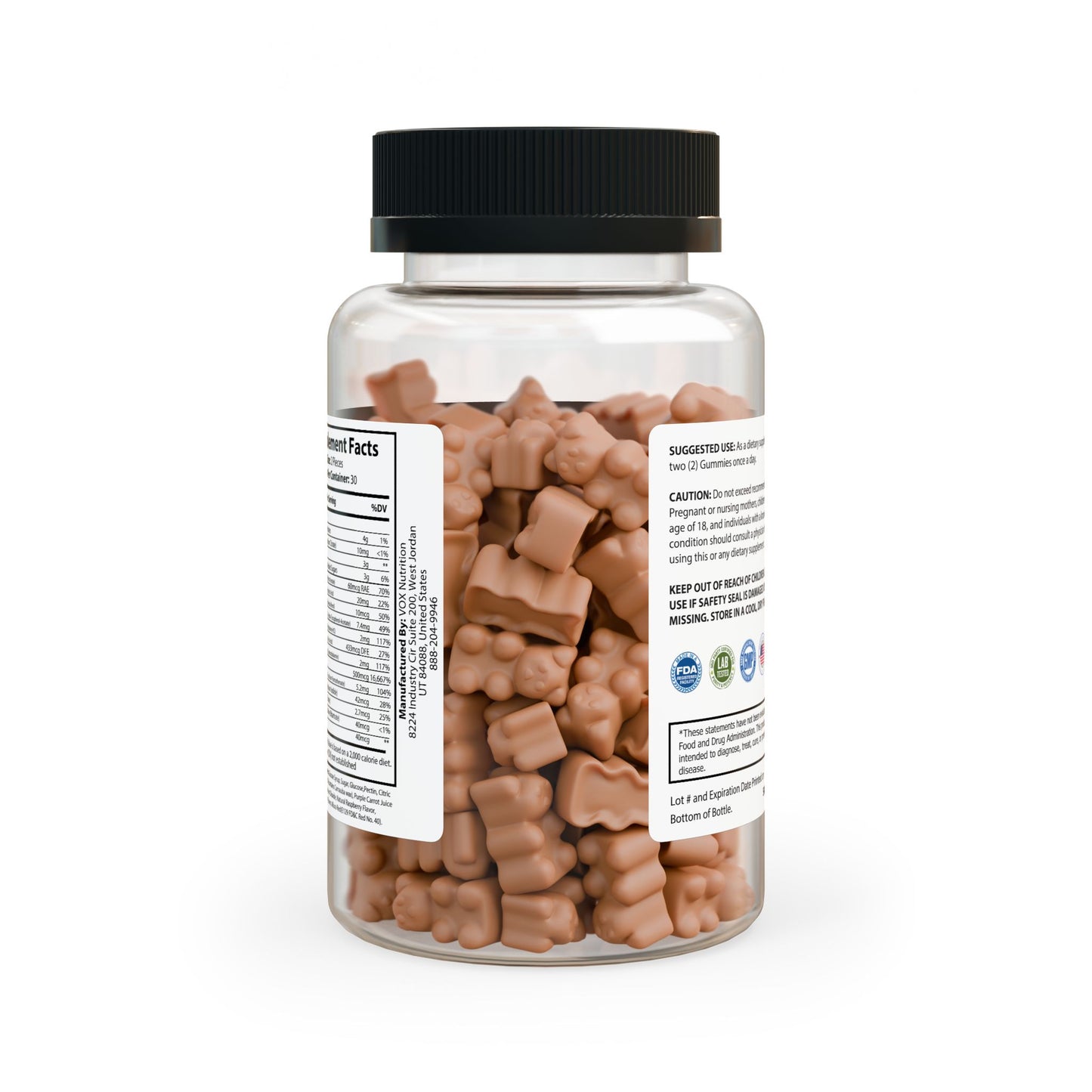 Lasgym® Hair Vitamin Gummies (60 Gummies)
