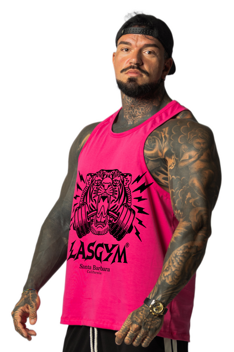 SANTAMONICA Black EDT Tank Top