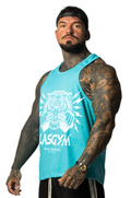Camiseta sin mangas al atardecer