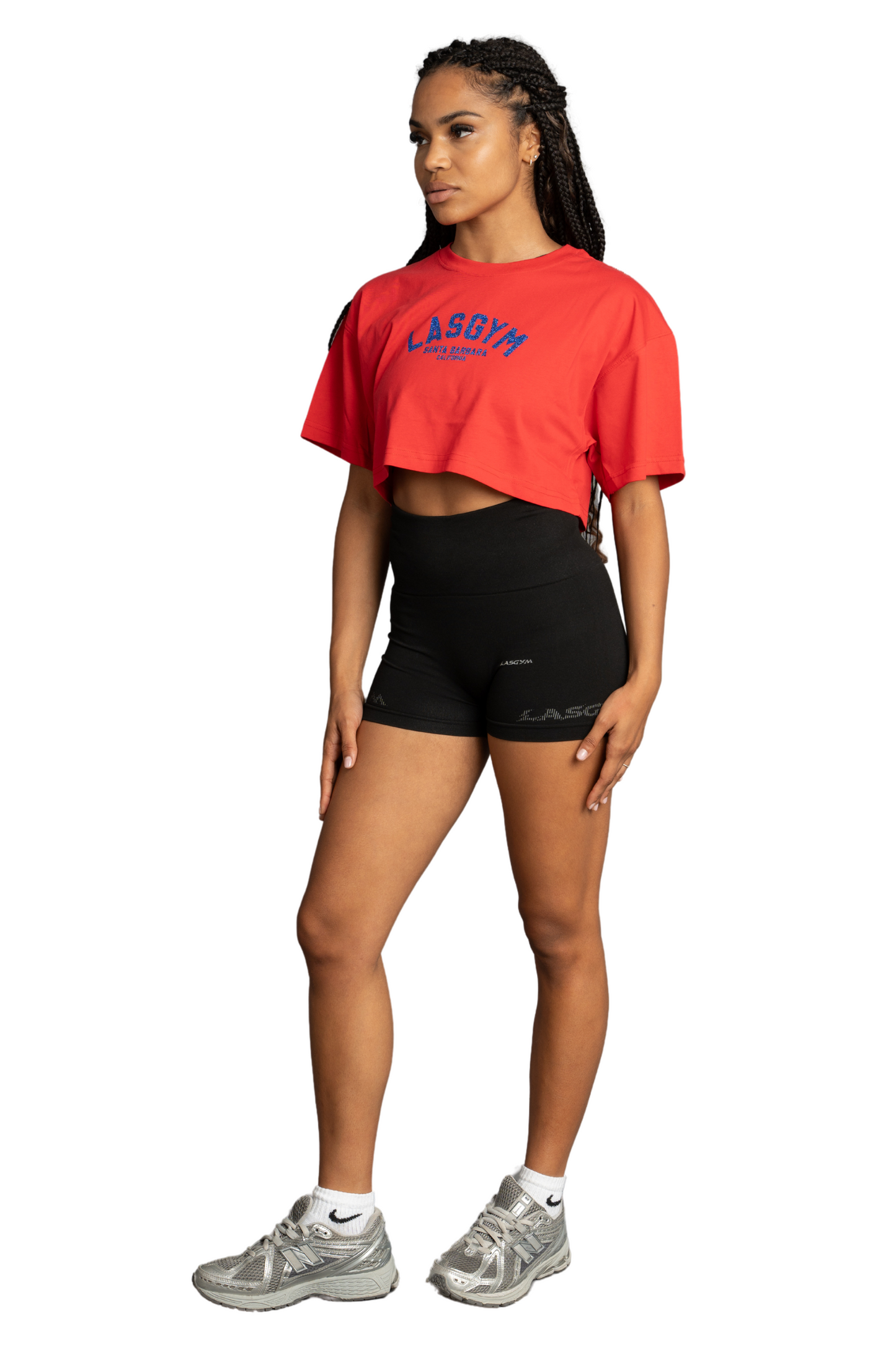 SUSANNE RED Crop T-shirt