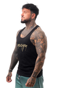 Camiseta sin mangas al atardecer
