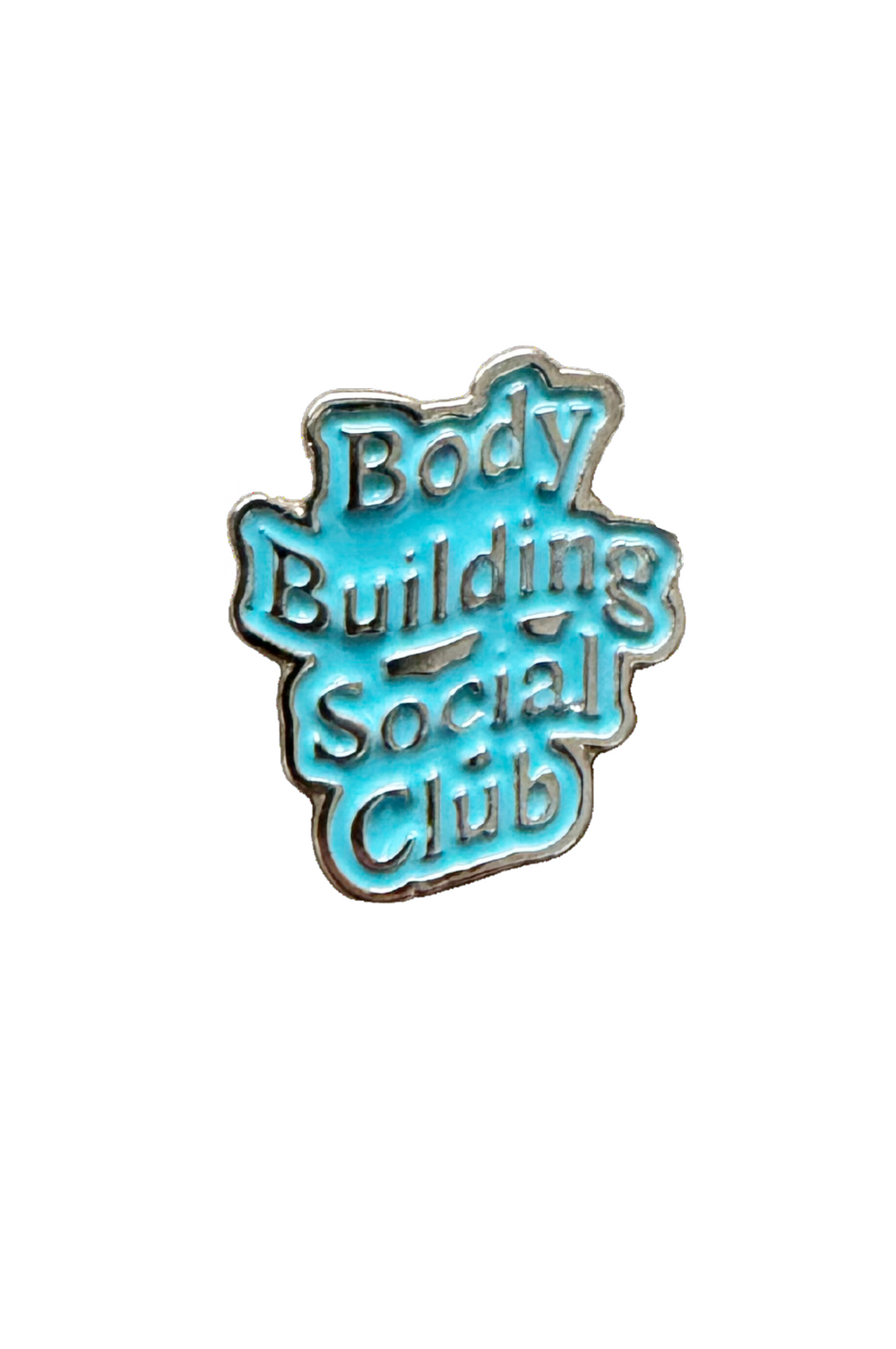 Spilla BODY BUILDING SOCIAL CLUB CELESTE