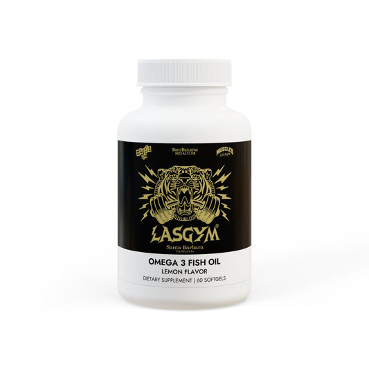 Lasgym® Omega 3 Fish Oil Supplement (60 Softgels)