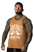 Camiseta sin mangas al atardecer
