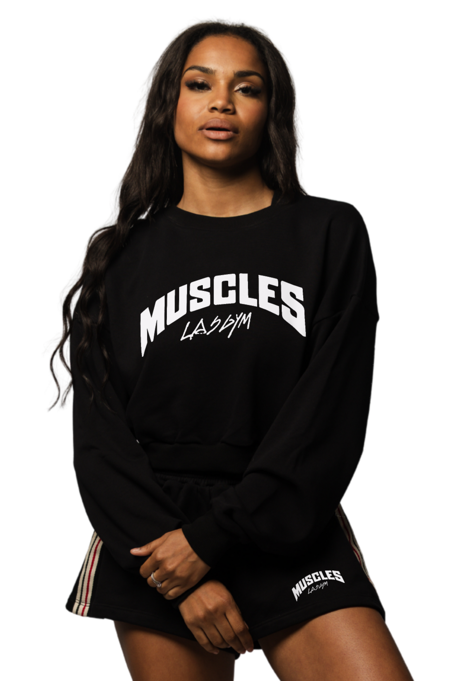 Little America Crop Sweatshirt