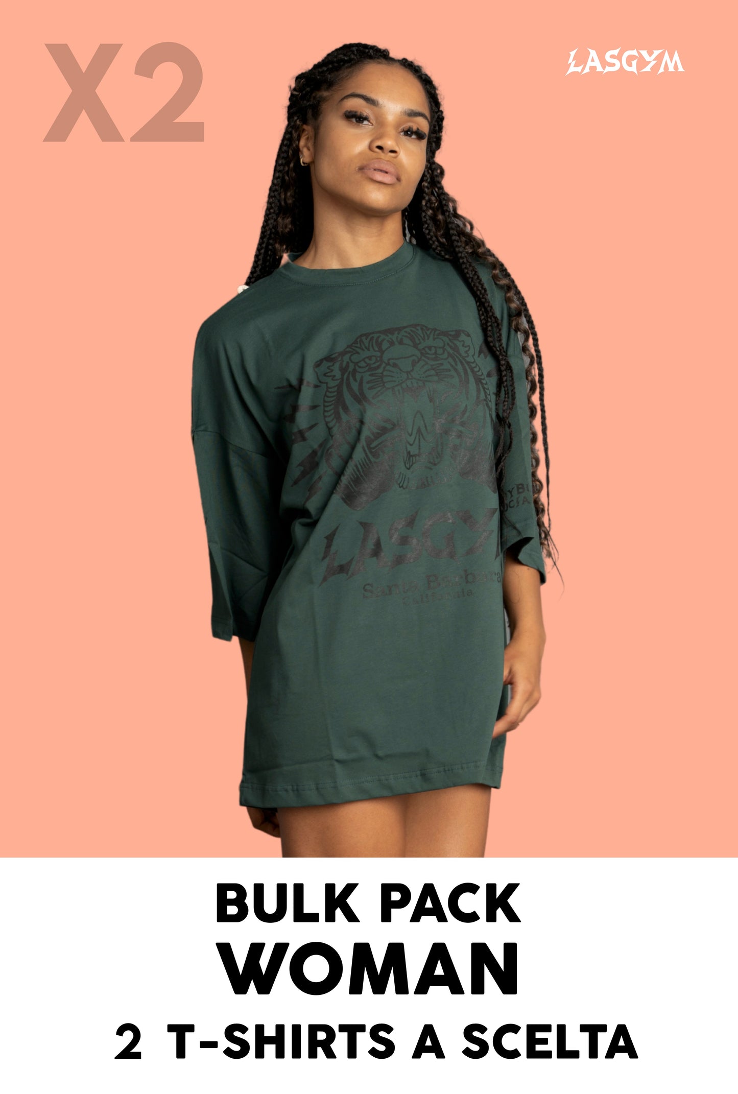 Bulk Pack 2 T-SHIRTS CHOICE FOR HER