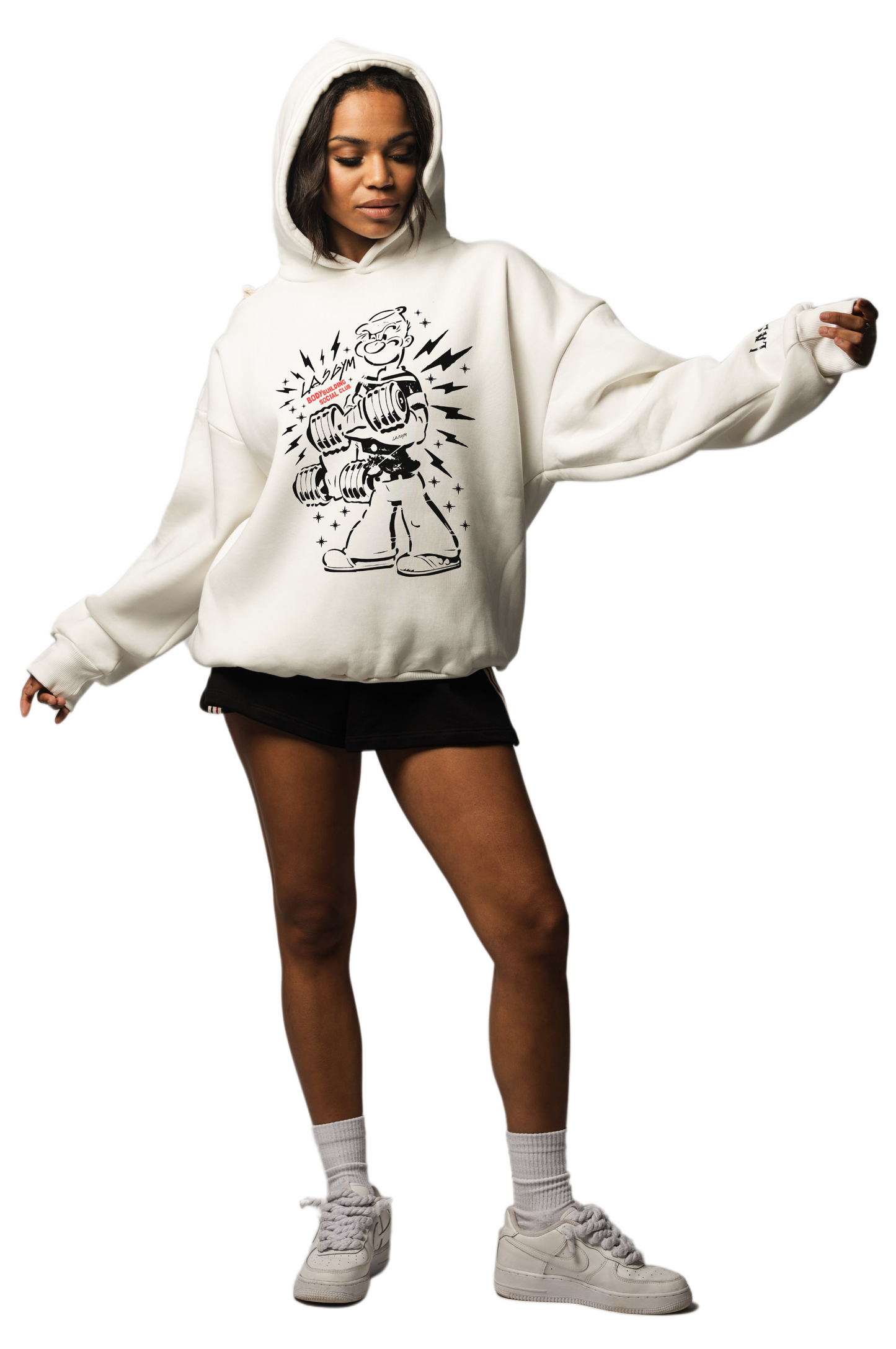 Sudadera con capucha MONSTER UNISEX