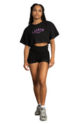 SUSANNE BLACK Crop T-shirt