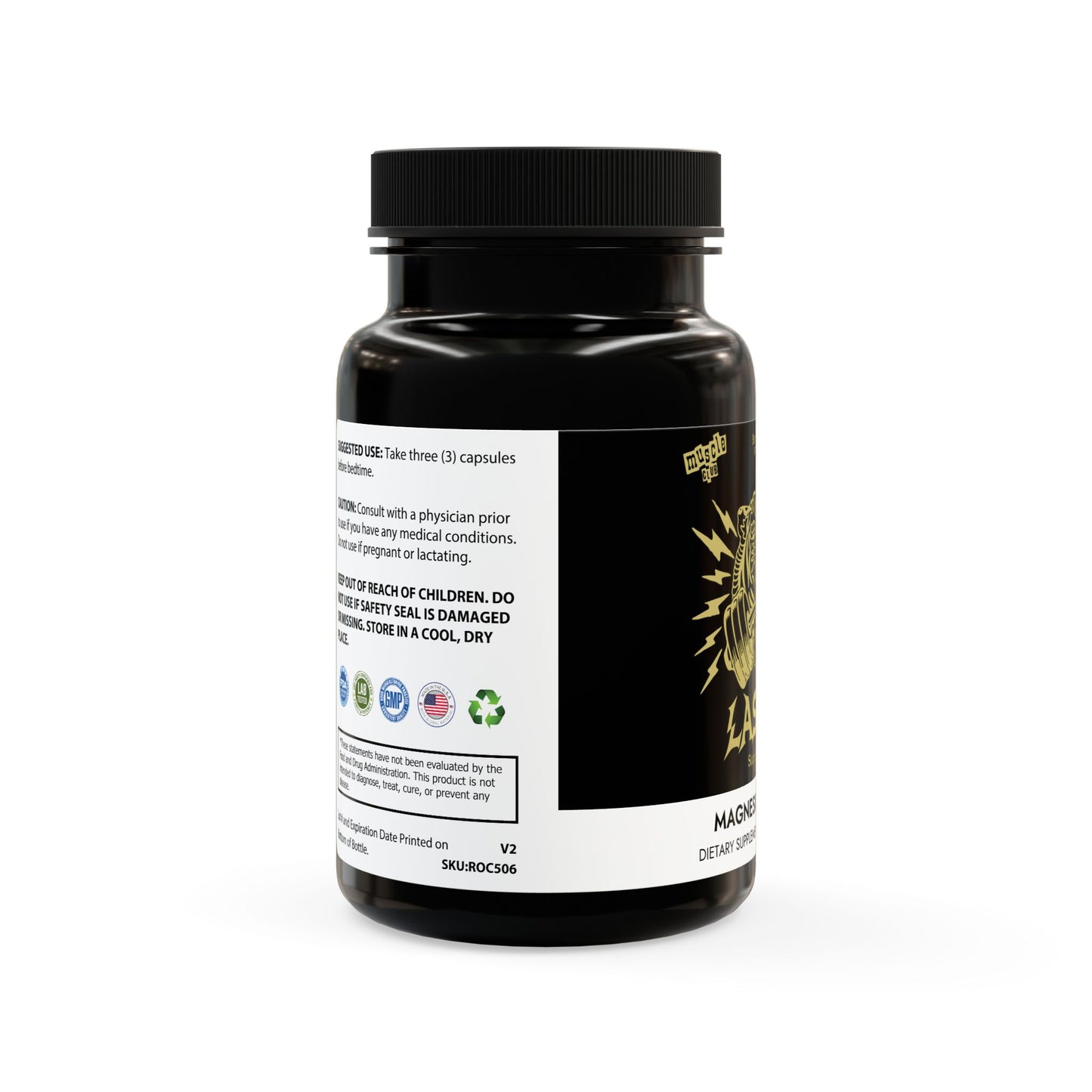 Lasgym® Magnesium Zinc Supplement (90 Capsules)