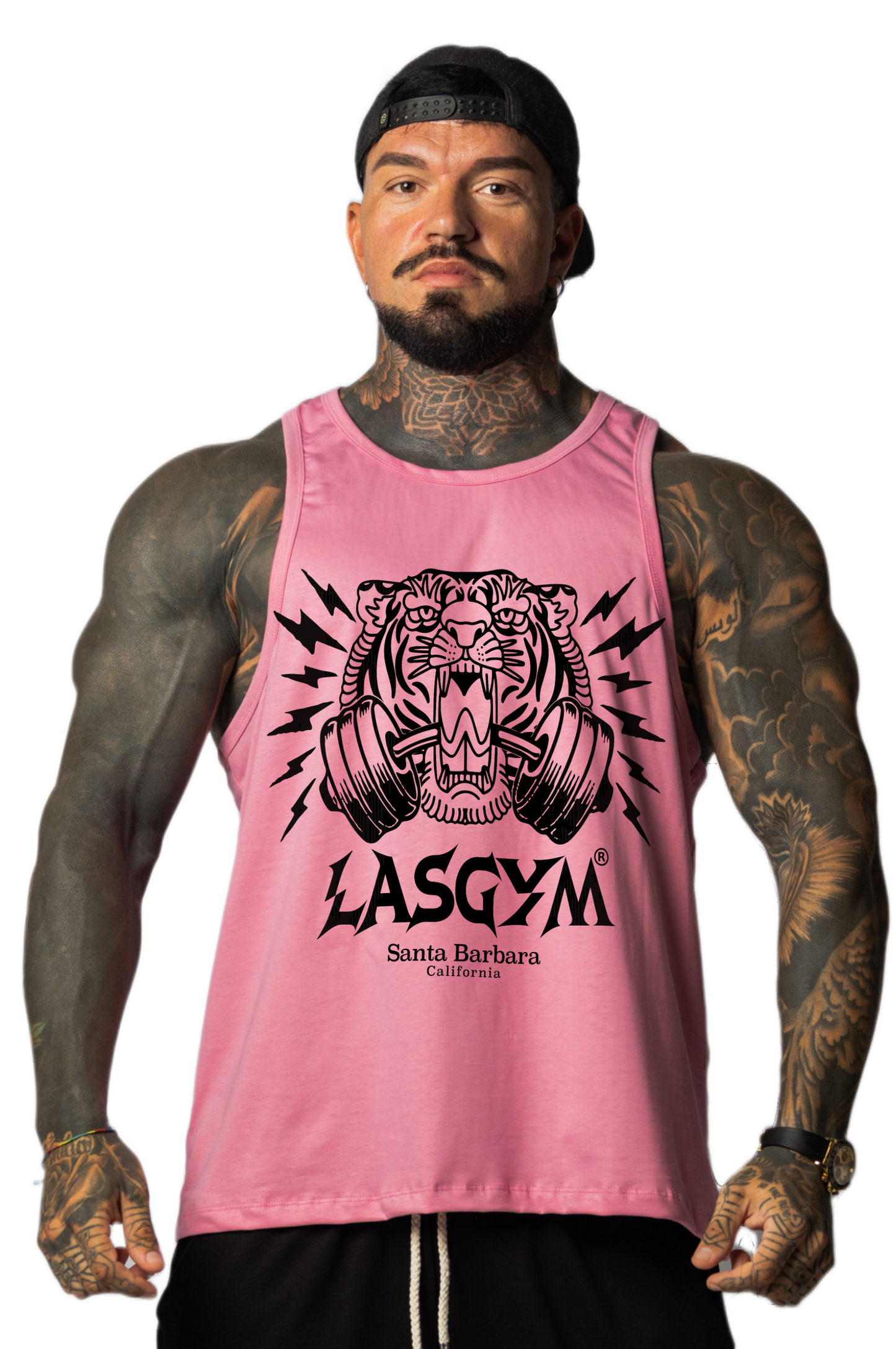 Camiseta sin mangas al atardecer