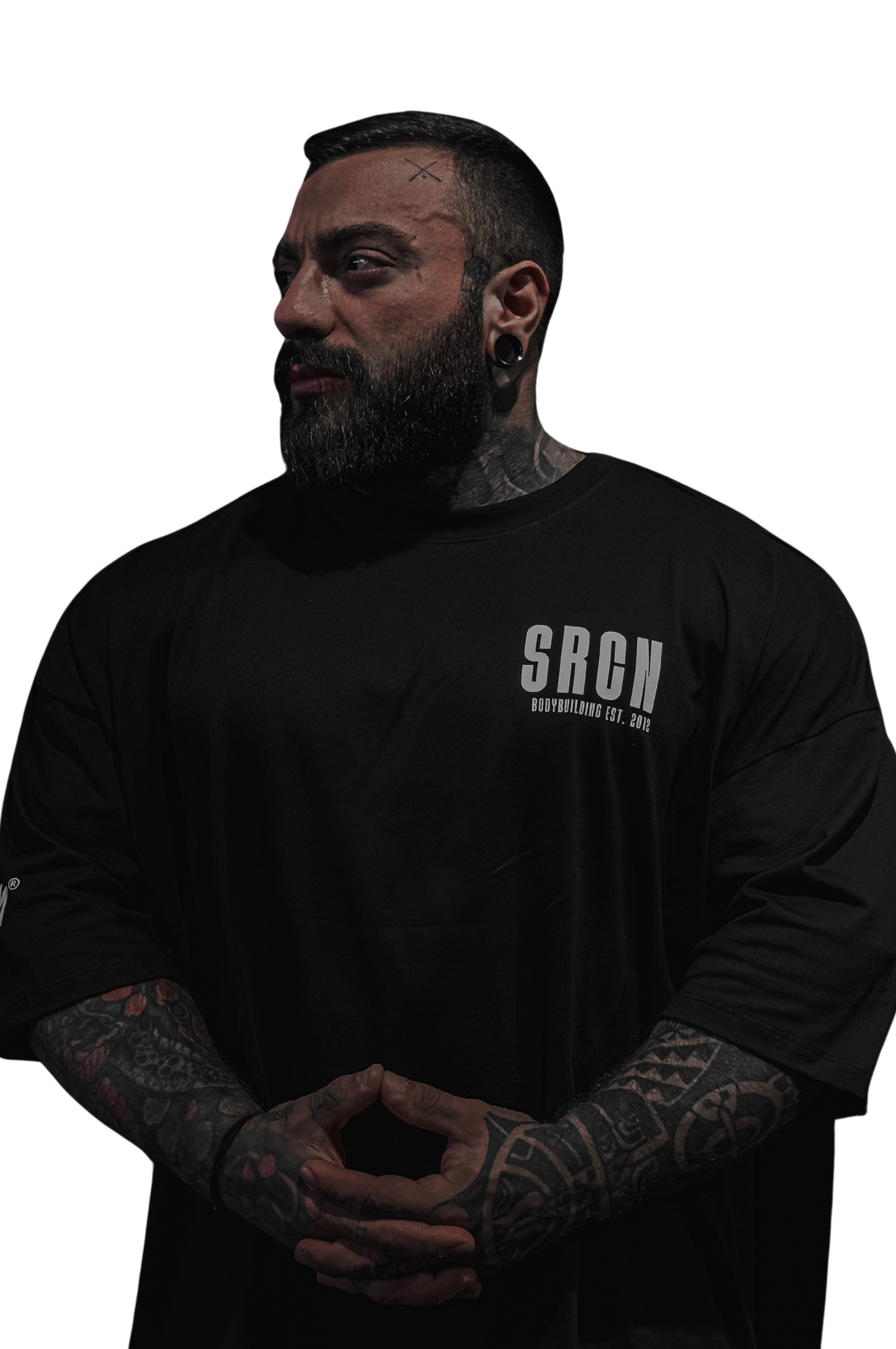 SRCN X LASGYM UNISEX Oversized T-shirt