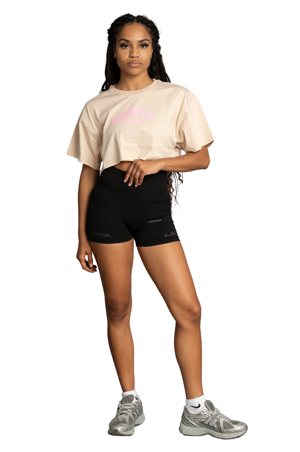 SUSANNE CAMEL Crop T-shirt