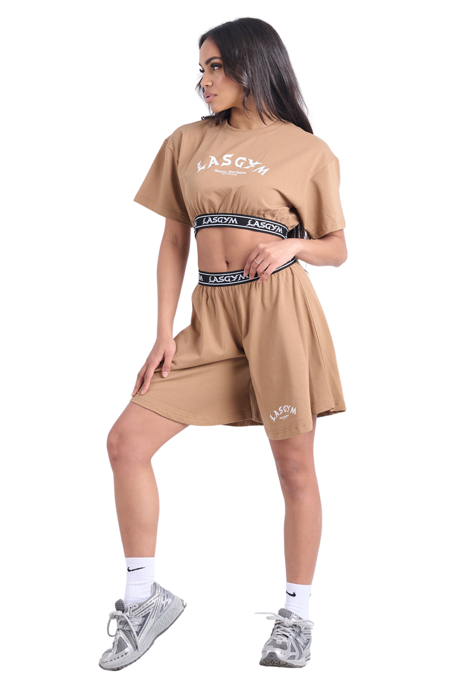 T-shirt Crop Koral