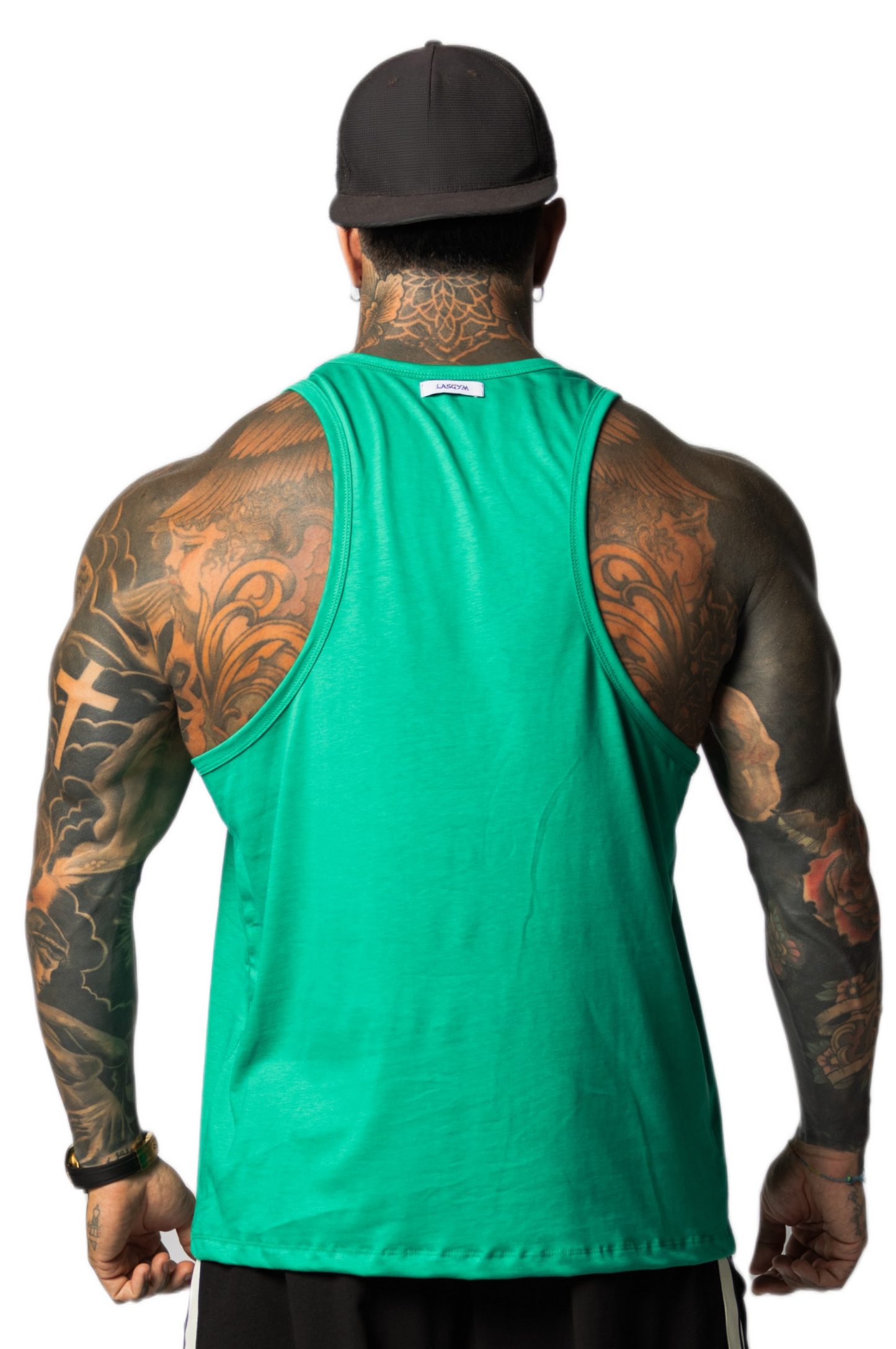 Camiseta sin mangas al atardecer