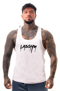 Camiseta sin mangas al atardecer