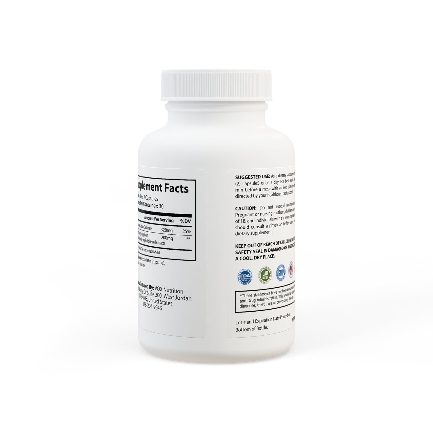 Lasgym® 5-HTP Supplement (60 Capsules)