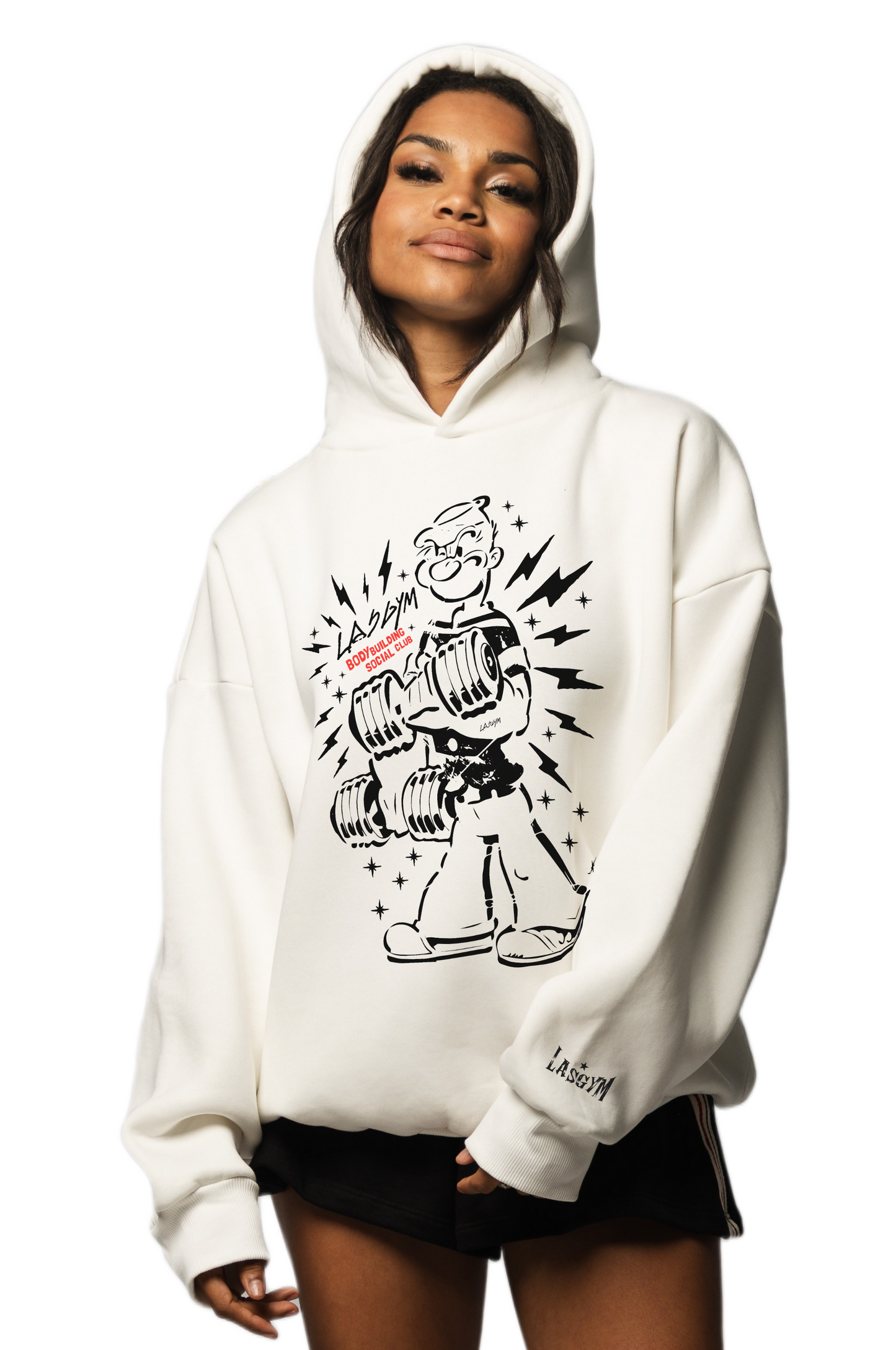 Sudadera con capucha MONSTER UNISEX