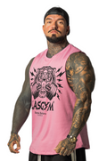 Camiseta sin mangas al atardecer