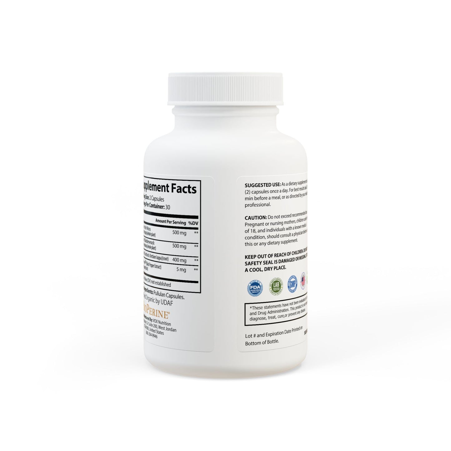 Lasgym® Sea Moss Supplement (60 Capsules)