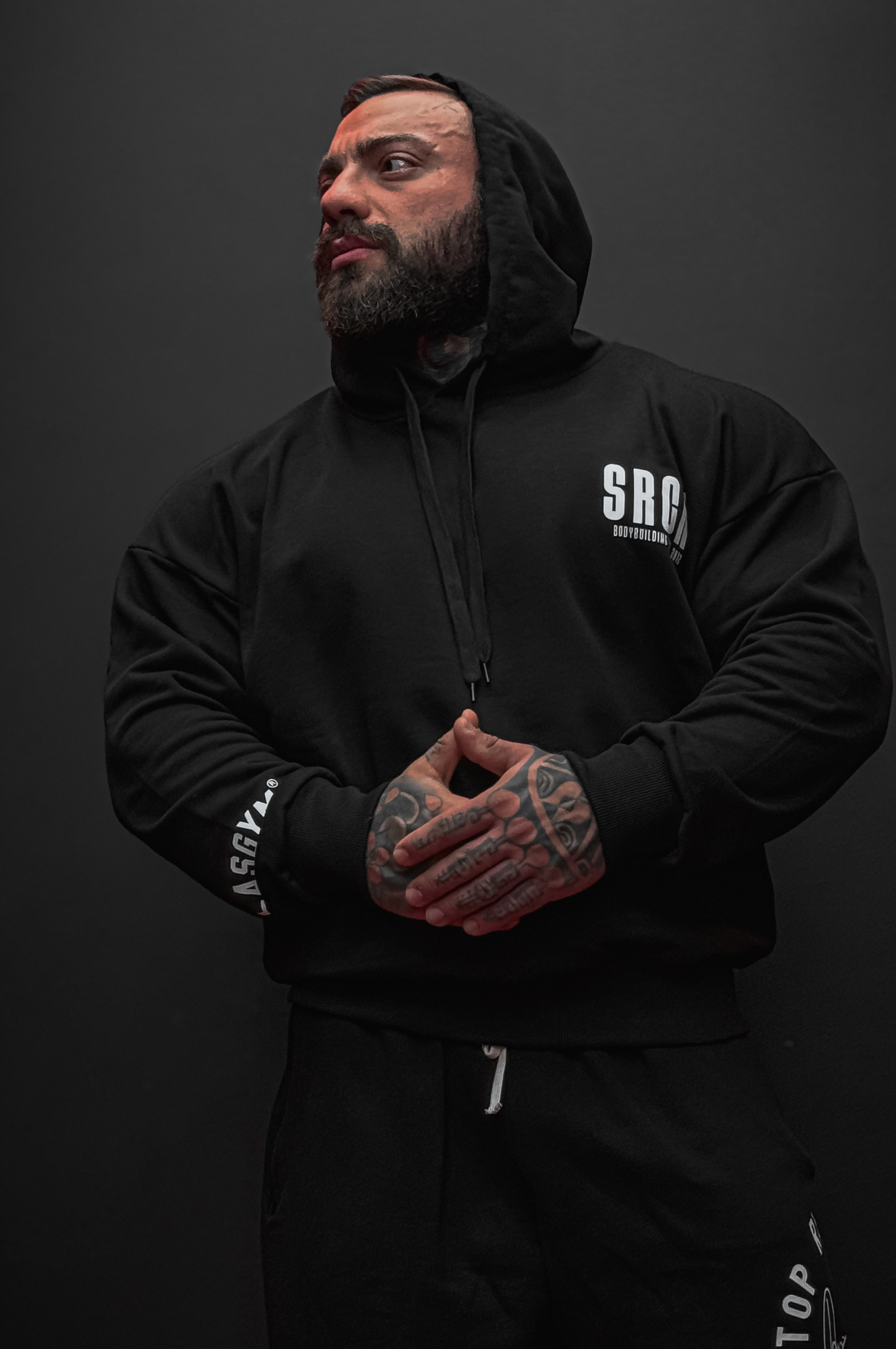 Sudadera con capucha SRCN X LASGYM UNISEX