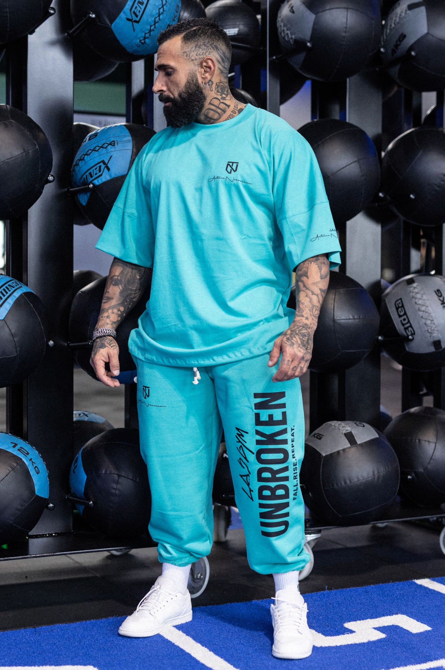 Camiseta oversize Silverlake Celeste EdT UNISEX