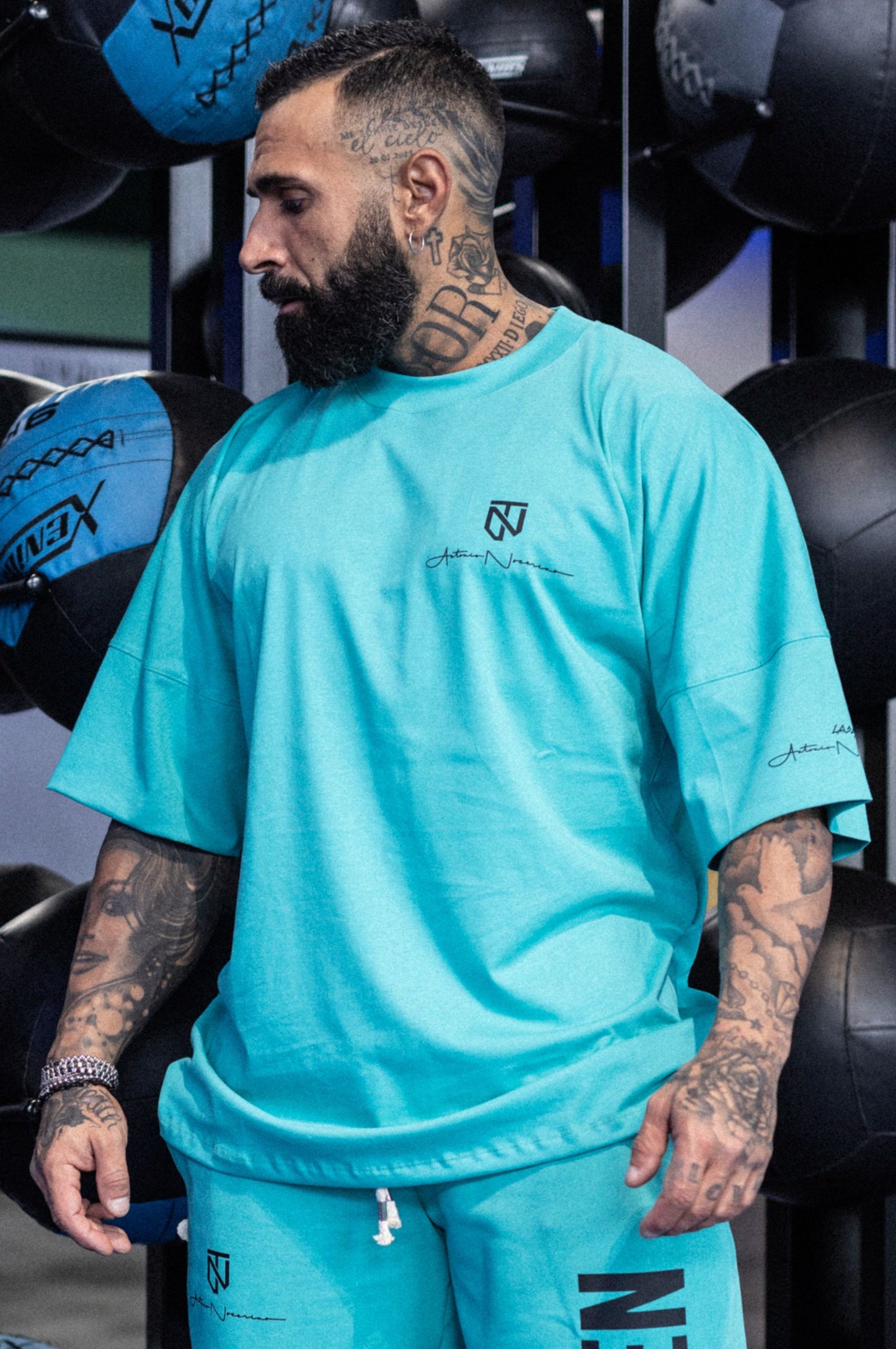 Camiseta oversize Silverlake Celeste EdT UNISEX