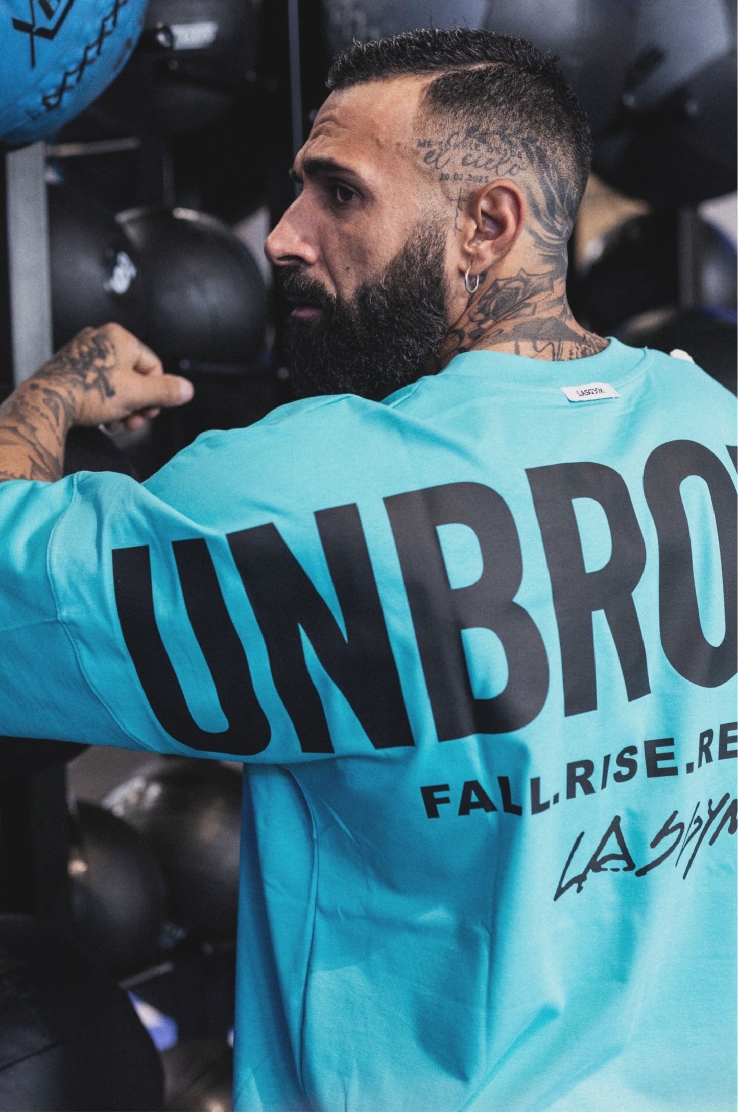 Camiseta oversize Silverlake Celeste EdT UNISEX