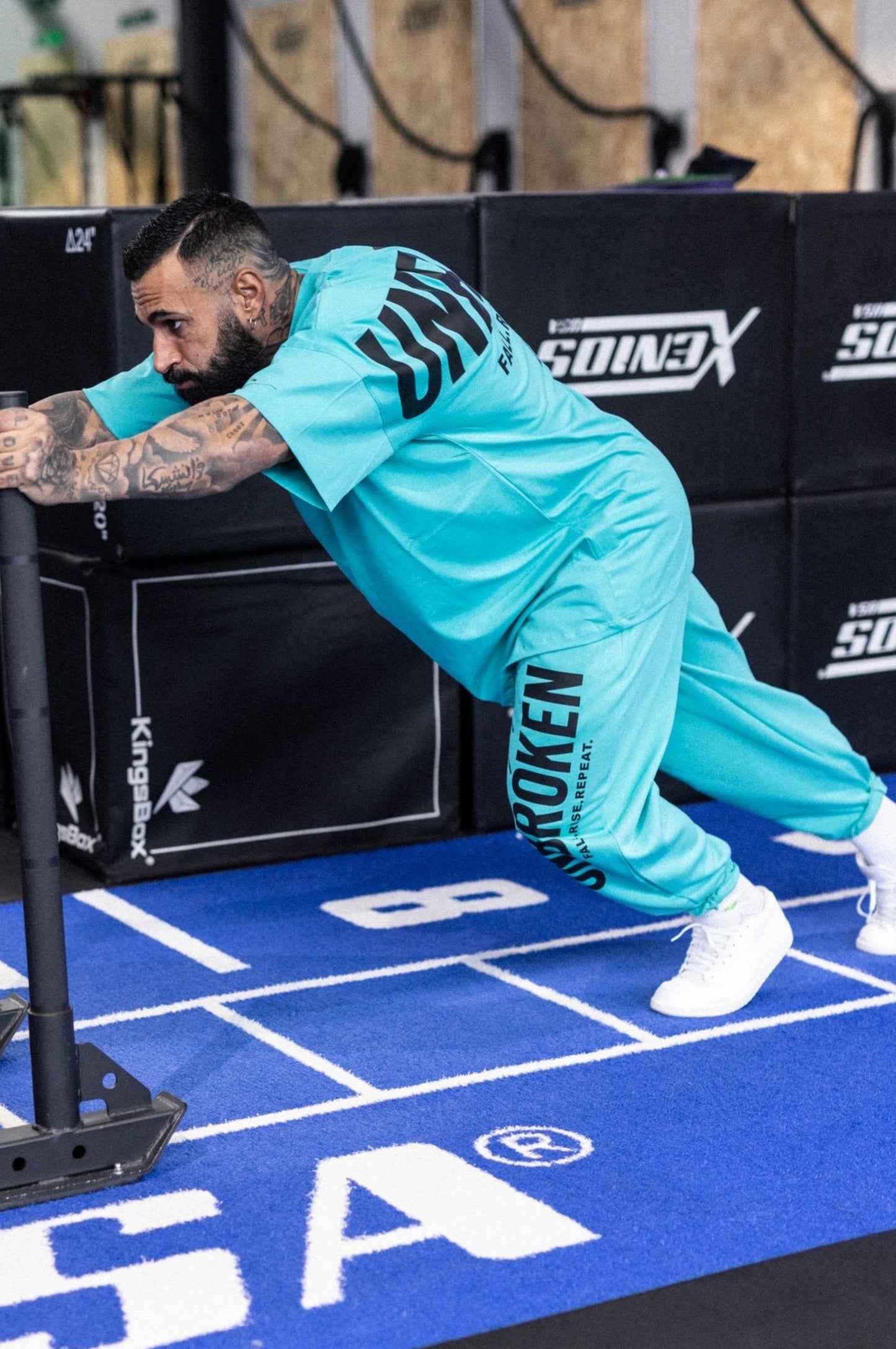 Camiseta oversize Silverlake Celeste EdT UNISEX