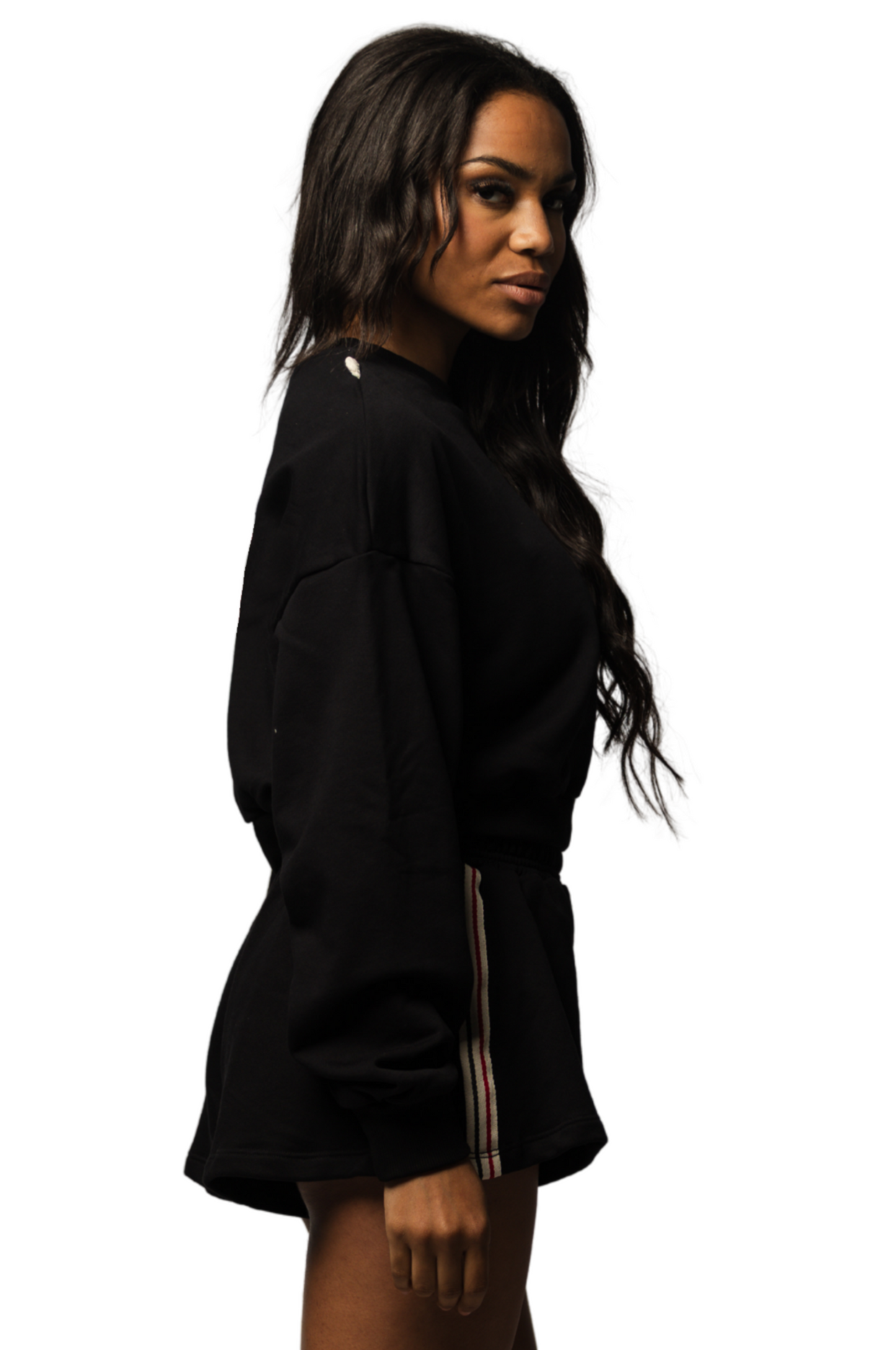 Little America Crop Sweatshirt