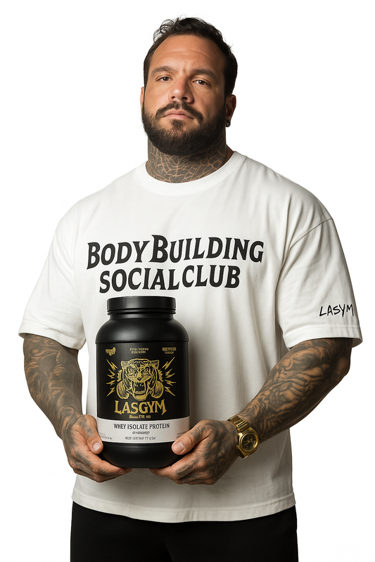 Lasgym® Whey Isolate Chocolate  Protein (907g, 2lb)