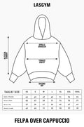 Relentless Metallic Oversized Cropped Hoodie