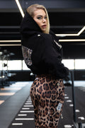 Felpa Crop Cappuccio Over Bikini Athlete