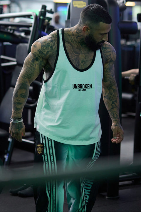 Black Border Tank Top