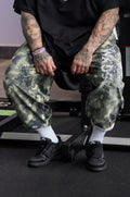 Blackout Mimetic Oversized Pants