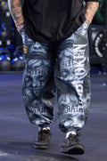 Vintage Tattoo Oversized Pants