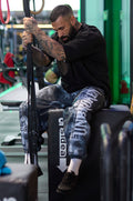 Vintage Tattoo Oversized Pants