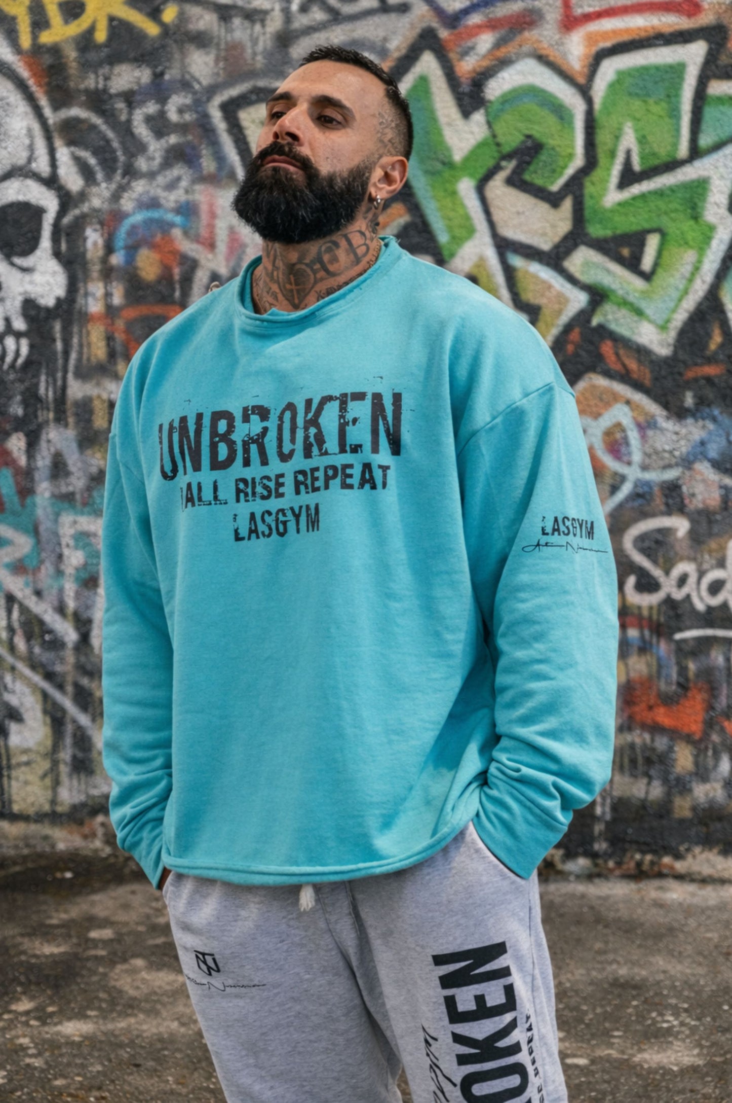 Camiseta oversize Silverlake Celeste EdT UNISEX